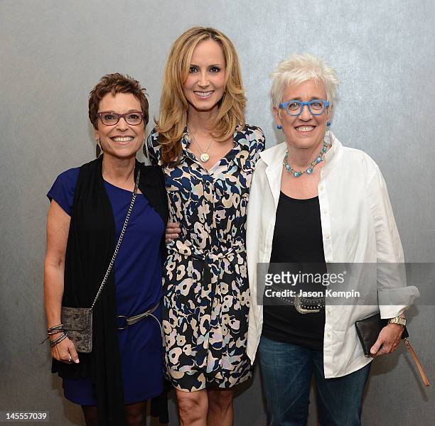 Beverly Kopf, Chely Wright and Bobbie Birleffi attend the "Chely Wright: Wish Me Away" New York Screening at Quad Cinema on June 1, 2012 in New York...