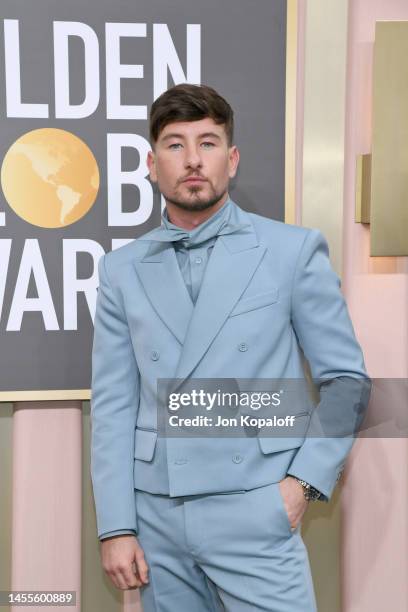 Barry Keoghan attends the 80th Annual Golden Globe Awards at The Beverly Hilton on January 10, 2023 in Beverly Hills, California.