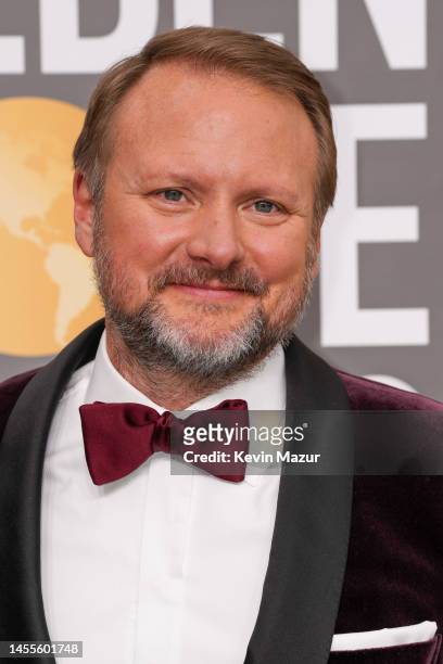 Rian Johnson attends the 80th Annual Golden Globe Awards at The Beverly Hilton on January 10, 2023 in Beverly Hills, California.