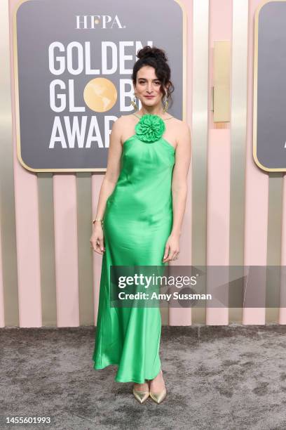 Jenny Slate attends the 80th Annual Golden Globe Awards at The Beverly Hilton on January 10, 2023 in Beverly Hills, California.