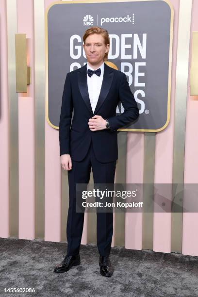 Domhnall Gleeson attends the 80th Annual Golden Globe Awards at The Beverly Hilton on January 10, 2023 in Beverly Hills, California.