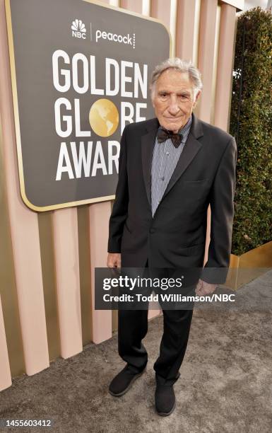 80th Annual GOLDEN GLOBE AWARDS -- Pictured: Judd Hirsch arrives at the 80th Annual Golden Globe Awards held at the Beverly Hilton Hotel on January...