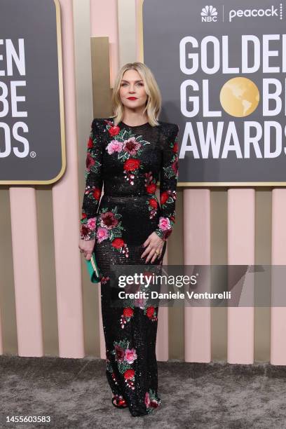 Rhea Seehorn attends the 80th Annual Golden Globe Awards at The Beverly Hilton on January 10, 2023 in Beverly Hills, California.