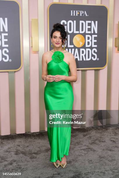 Jenny Slate attends the 80th Annual Golden Globe Awards at The Beverly Hilton on January 10, 2023 in Beverly Hills, California.
