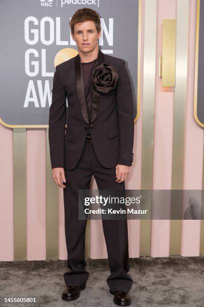 Eddie Redmayne attends the 80th Annual Golden Globe Awards at The Beverly Hilton on January 10, 2023 in Beverly Hills, California.