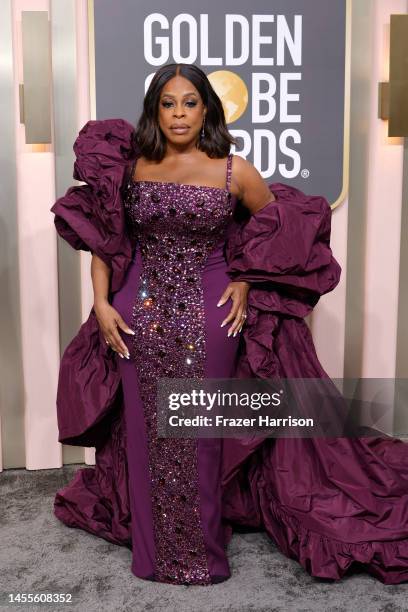 Niecy Nash-Betts attends the 80th Annual Golden Globe Awards at The Beverly Hilton on January 10, 2023 in Beverly Hills, California.