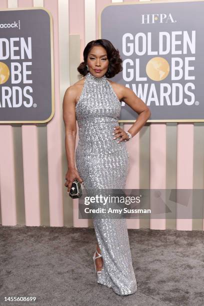 Angela Bassett attends the 80th Annual Golden Globe Awards at The Beverly Hilton on January 10, 2023 in Beverly Hills, California.