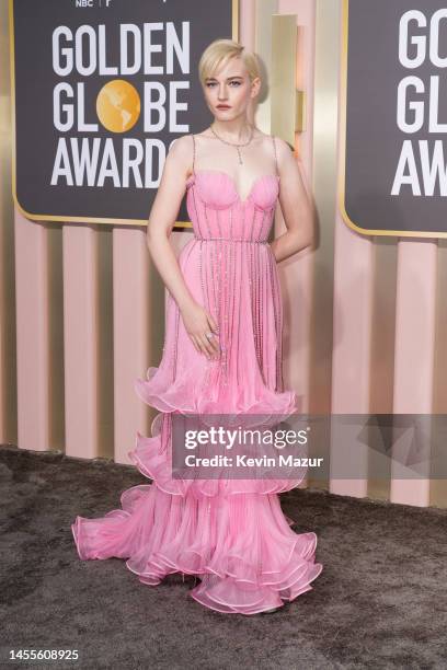 Julia Garner attends the 80th Annual Golden Globe Awards at The Beverly Hilton on January 10, 2023 in Beverly Hills, California.