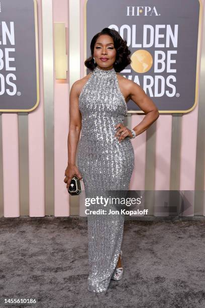 Angela Bassett attends the 80th Annual Golden Globe Awards at The Beverly Hilton on January 10, 2023 in Beverly Hills, California.