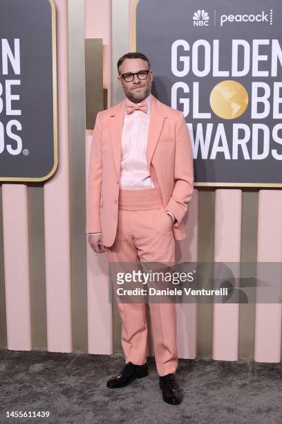 Seth Rogen attends the 80th Annual Golden Globe Awards at The Beverly Hilton on January 10, 2023 in Beverly Hills, California.