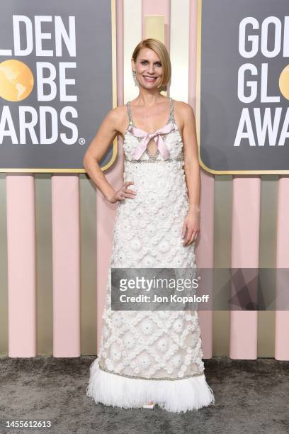 Claire Danes attends the 80th Annual Golden Globe Awards at The Beverly Hilton on January 10, 2023 in Beverly Hills, California.