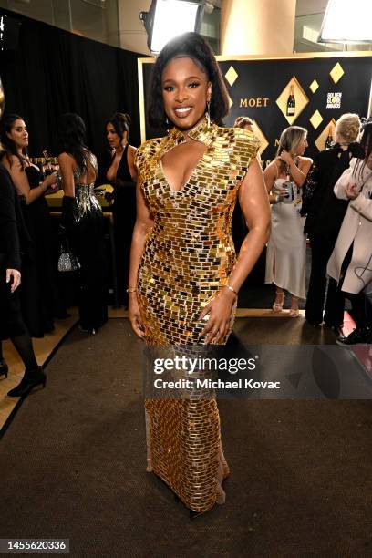Jennifer Hudson celebrates the 80th Annual Golden Globe Awards with Moët And Chandon at The Beverly Hilton on January 10, 2023 in Beverly Hills,...