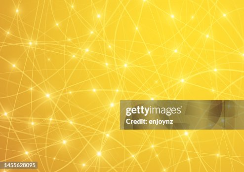 Abstract yellow data network background Abstract yellow data network background