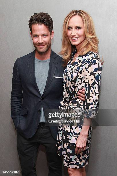 Designer Nate Berkus and country musician Chely Wright attend the "Chely Wright: Wish Me Away" New York Screening at Quad Cinema on June 1, 2012 in...