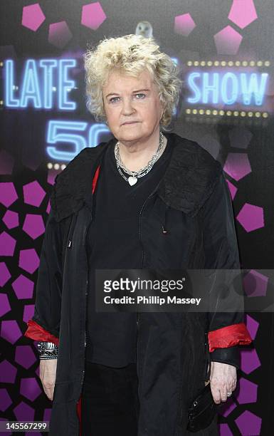 Brenda Fricker attends the 50th Anniversary Of 'The Late Late Show' on June 1, 2012 in Dublin, Ireland.