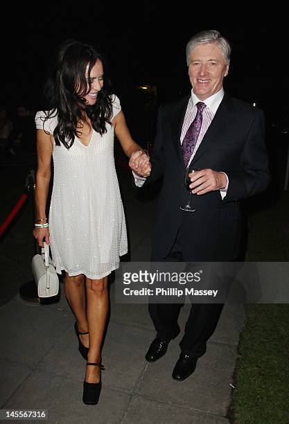 Morah Ryan and Pat Kenny attend the 50th Anniversary Of 'The Late Late Show' on June 1, 2012 in Dublin, Ireland.