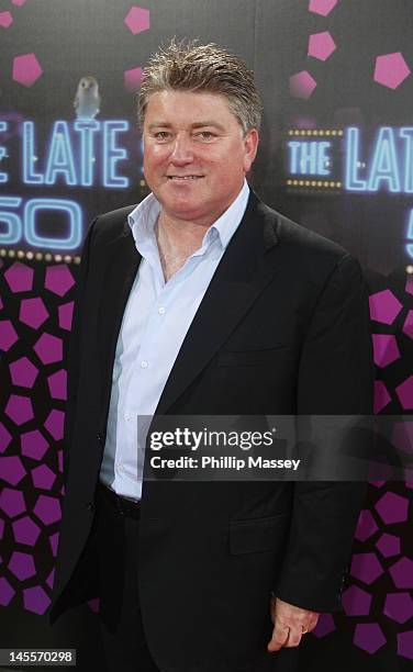 Pat Shortt attends the 50th Anniversary Of 'The Late Late Show' on June 1, 2012 in Dublin, Ireland.