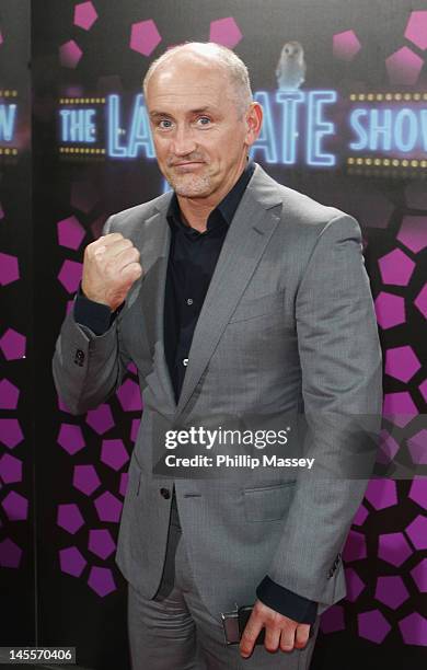 Barry McGuigan attends the 50th Anniversary Of 'The Late Late Show' on June 1, 2012 in Dublin, Ireland.