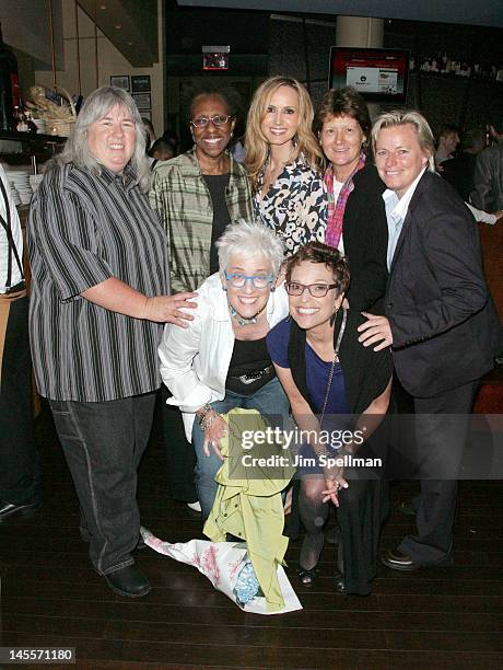 Co-Executive Producer Liz Armstrong, co-executive producer Laverne Berry, Chely Wright, co-executive producer Wendy Ellwood, executive producer...