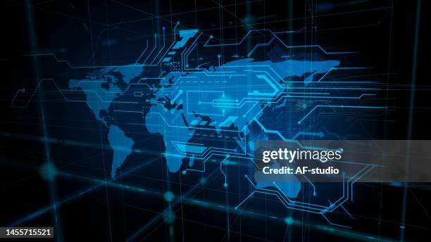Digital Map Grid Backround World Map Grid Background Photos and Premium High Res Pictures - Getty ...