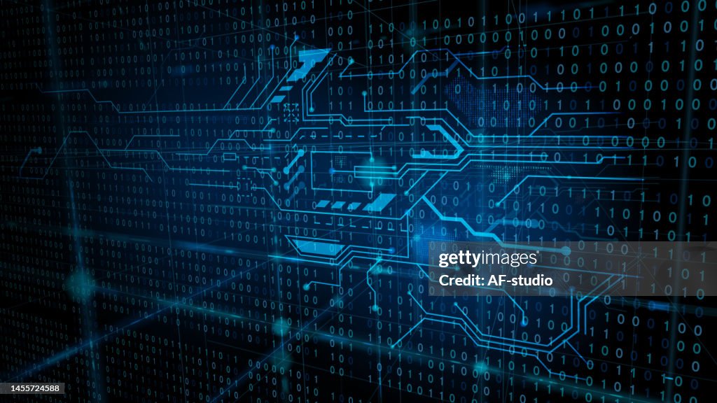 Binary Background High-Res Vector Graphic - Getty Images