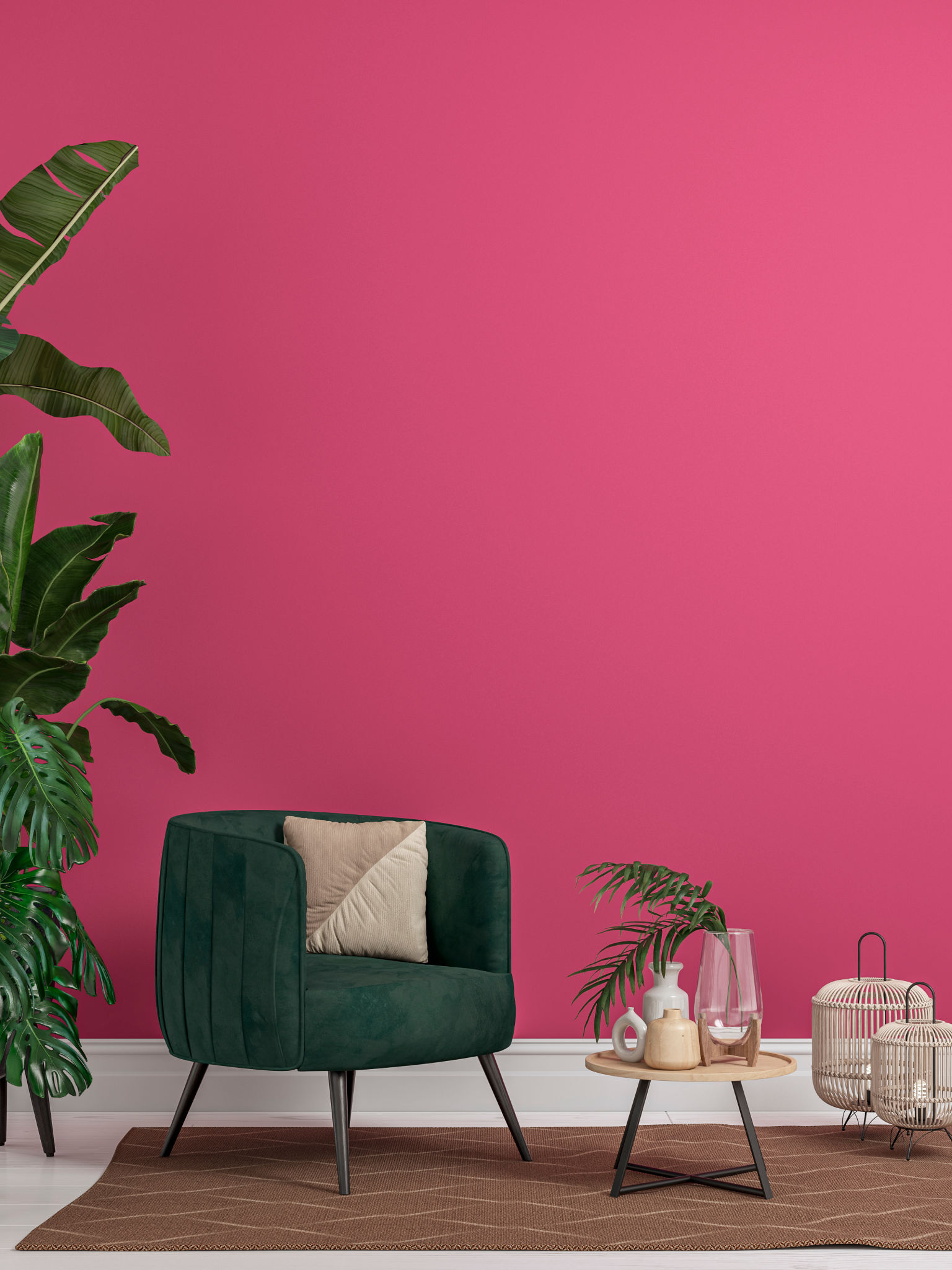 modern art living room