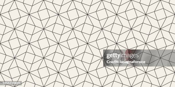 nahtloses geometrisches vektormuster - diamond shape stock-grafiken, -clipart, -cartoons und -symbole