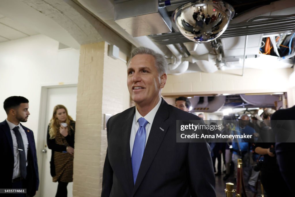 House Members Continue Work On Capitol Hill As 118th Congress Takes Shape