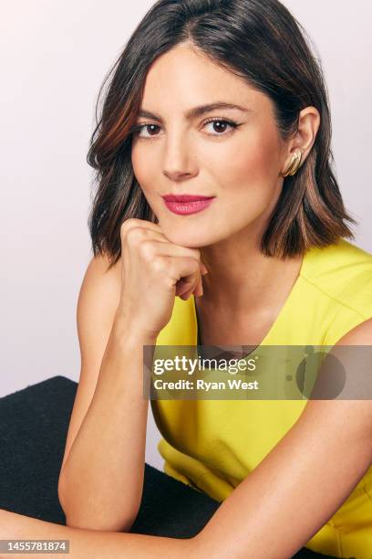 Monica Barbaro of Paramount+'s 'At Midnight' poses for a portrait during the 2023 Winter Television Critics Association Press Tour at The Langham...