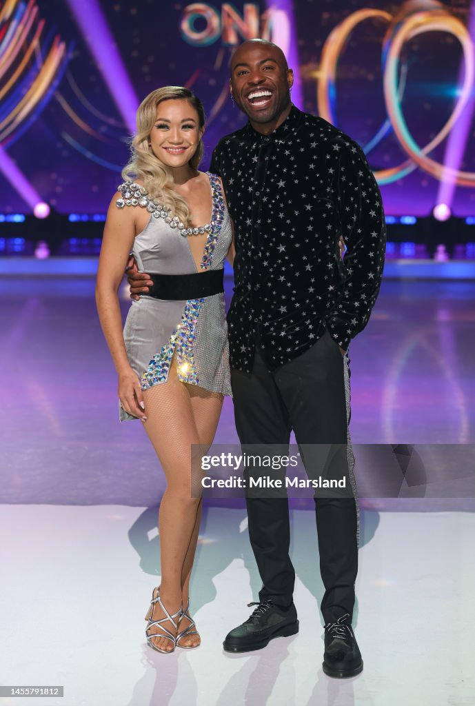 Tippy Packard and Darren Harriott attend the "Dancing On Ice" Series