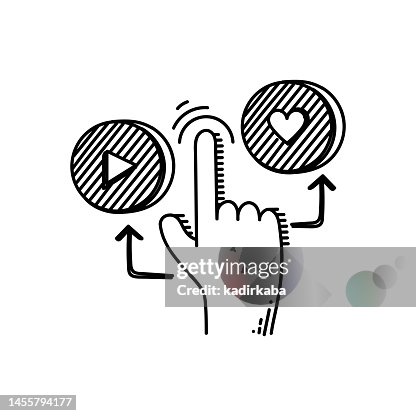 Interactive Line icon, Sketch Design, Pixel perfect, Editable stroke. Interactive Line icon, Sketch Design, Pixel perfect, Editable stroke.