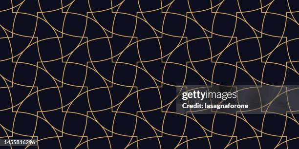 seamless geometric vector pattern - diamond pattern seamless stock illustrations