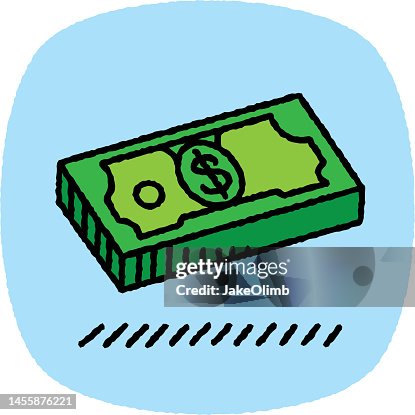 Dollar Bill Stack Doodle 7 Dollar Bill Stack Doodle 7