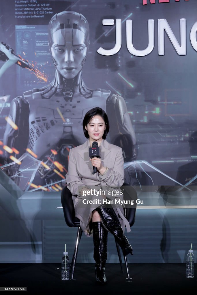 South Korean actress Kim Hyun-Joo attends the Netflix's 'JUNG_E ...