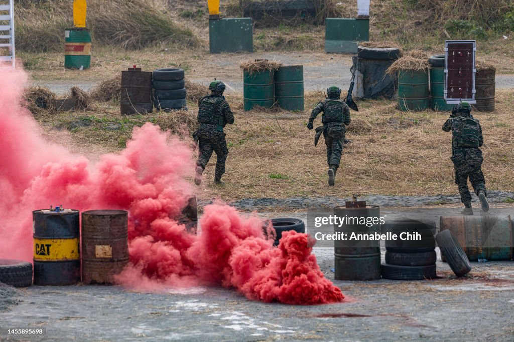 Taiwan Holds Defence Drills