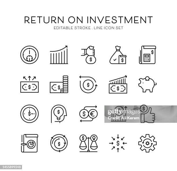 Risk Return Clip Art High Res Illustrations - Getty Images