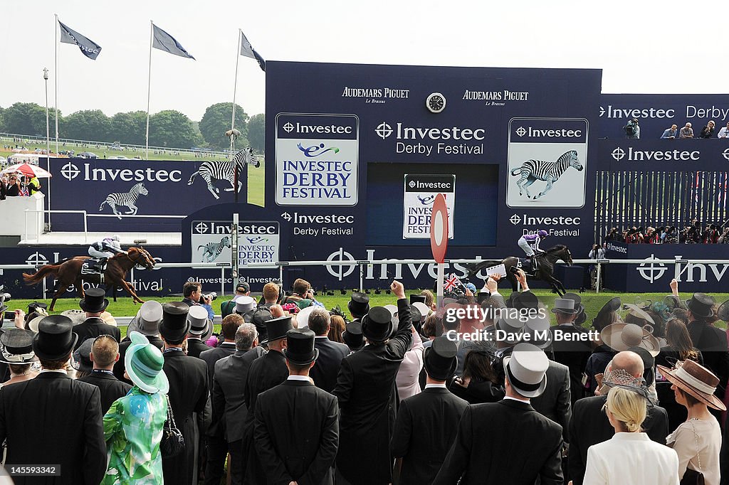 Investec Derby Day At The Investec Derby Festival