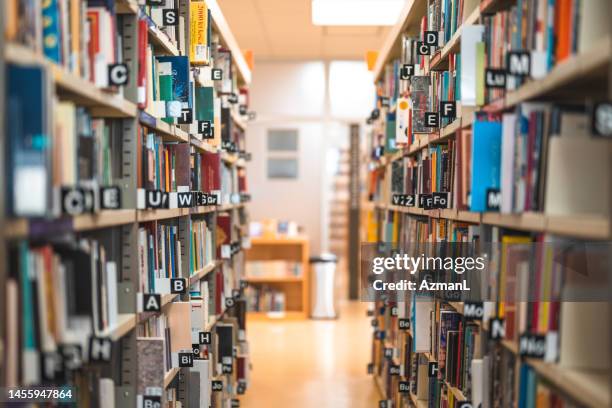 Empty Bookshelf In Library 12,510 Empty School Library Stock Photos, High-Res Pictures, and Images ...