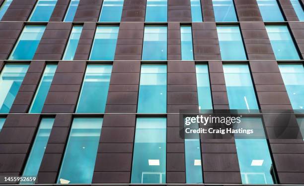 reading, uk -  cityscape urban sprawl city life landscape -  esg, real estate, urban living, climate change, global business and apartment hotel property concept in southeast asia. - london city feature stock pictures, royalty-free photos & images