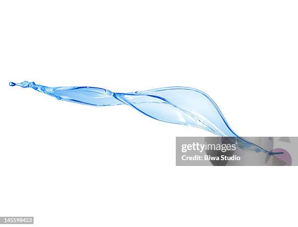 water splash - water splash white background stockfoto's en -beelden