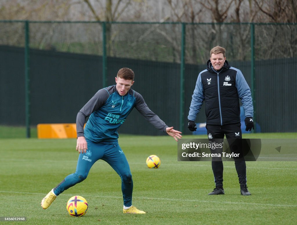 Newcastle United Training Session