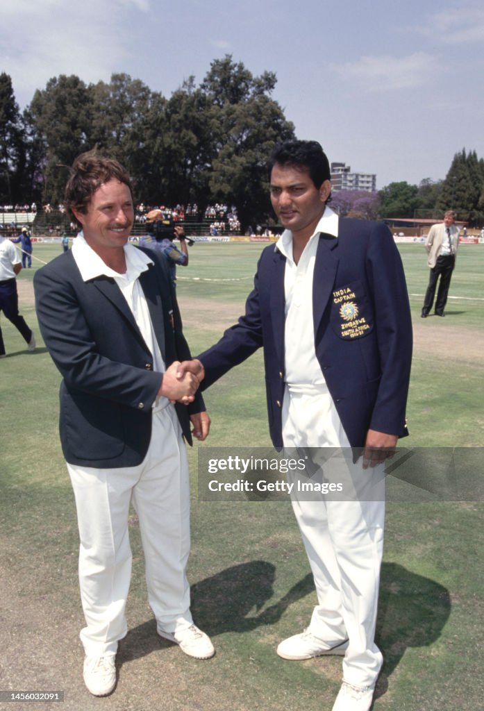 Zimbabwe v India First Test Match 1992