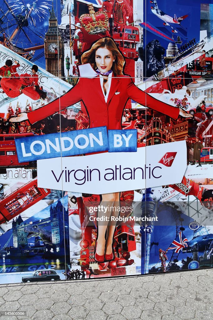 Virgin Atlantic Presents Union Jack Square