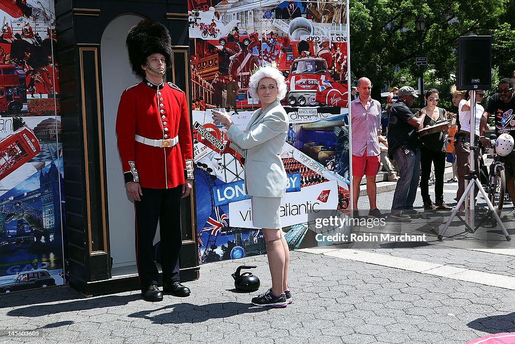 Virgin Atlantic Presents Union Jack Square