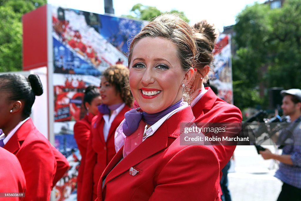 Virgin Atlantic Presents Union Jack Square