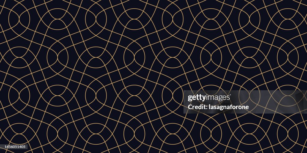 Seamless Geometric Vector Pattern