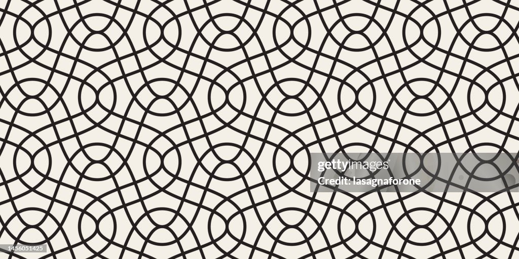 Seamless Geometric Vector Pattern