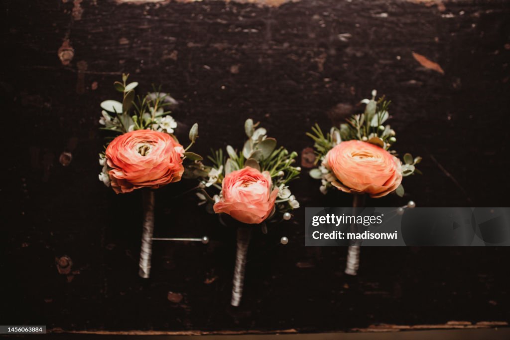 Wedding boutonniere