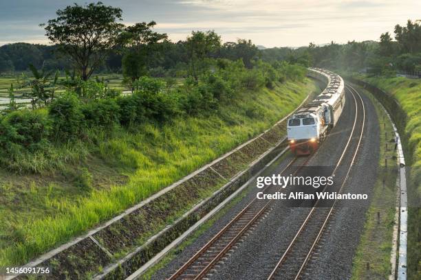 railway tracks - java stock pictures, royalty-free photos & images