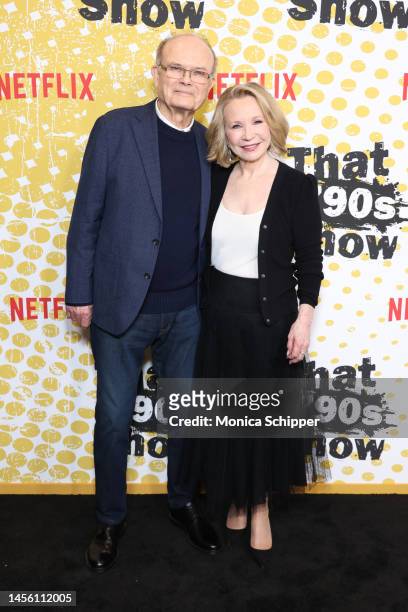Kurtwood Smith and Debra Jo Rupp attend the Los Angeles special screening reception for Netflix's new series "That '90s Show" at TUDUM Theater on...